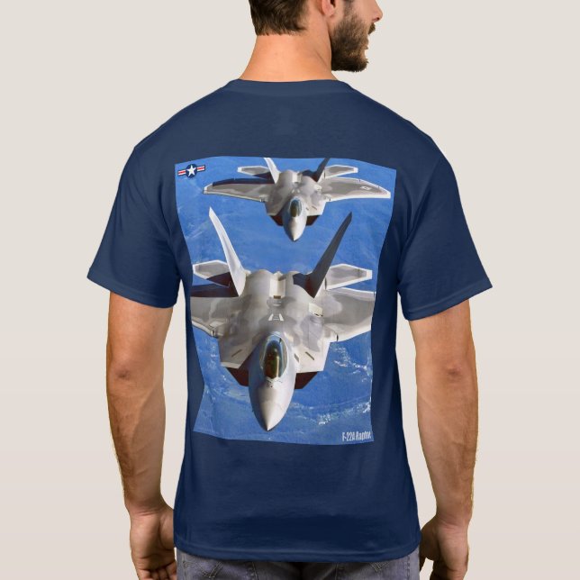 F-22A RAPTOR T-Shirt (Rückseite)