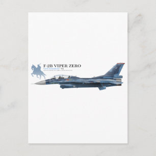 F-2B VIPER ZERO POSTKARTE