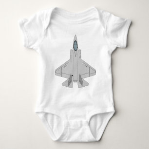 F-35 Blitze II - oben Baby Strampler