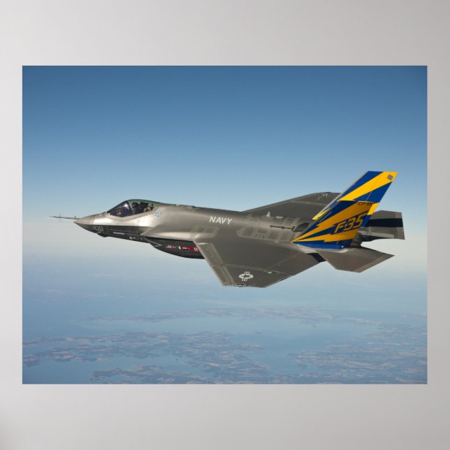 F-35 Blitze II Poster (Vorne)
