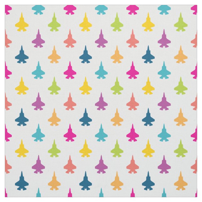 F-35 Hübscher Regenbogen für Blitzkämpfer Stoff (Muster)