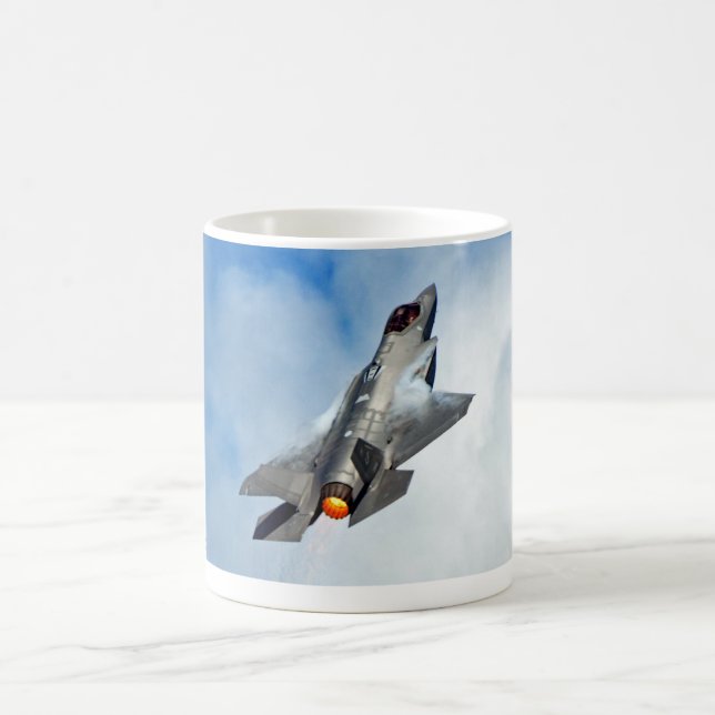 F-35 Kampfjet Kaffeetasse (Mittel)