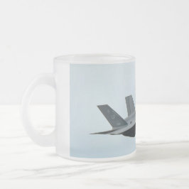 F-35 Kampfjet mit P-51 Mustang Mattglastasse