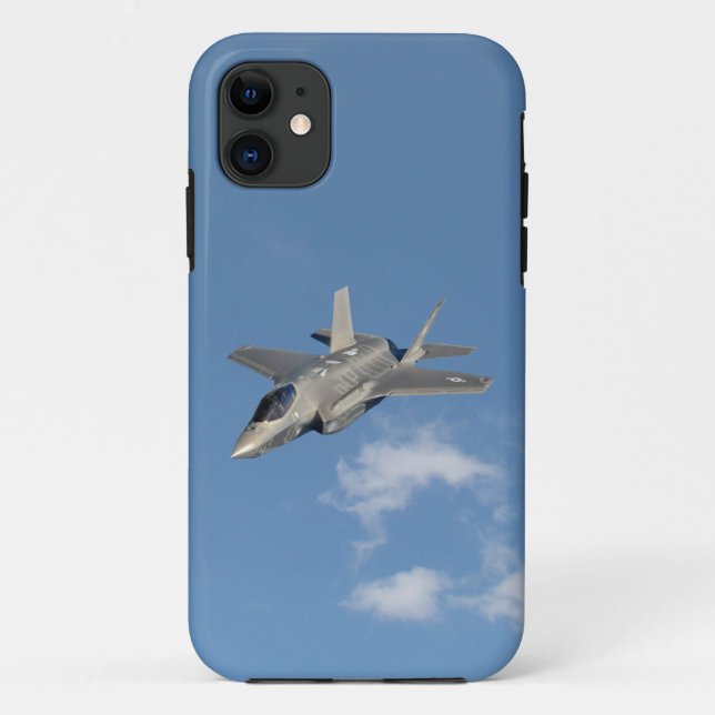 F-35 Lightning II Panther Jet Fighter in Sky Case-Mate iPhone Hülle (Rückseite)