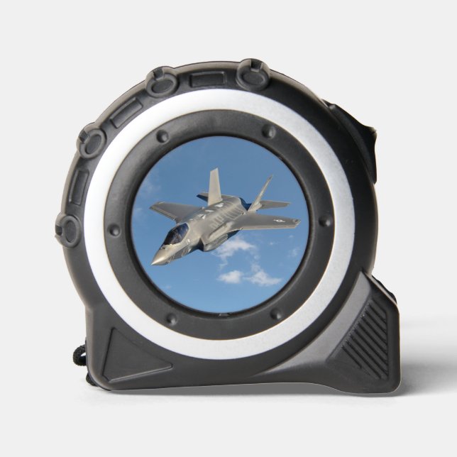 F-35 Lightning II Panther Jet Fighter in Sky Maßband (Vorderseite)