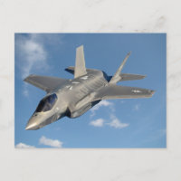 F-35 Lightning II Panther Jet Fighter in Sky