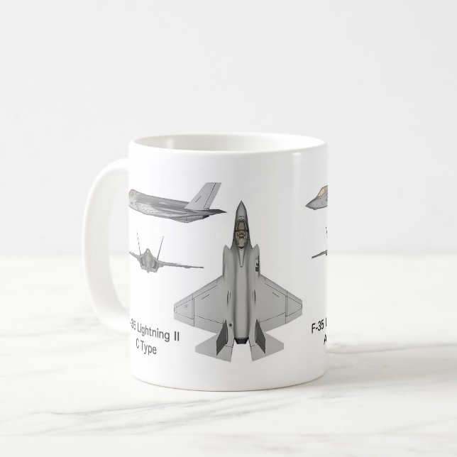 F-35 Lightning II Tasse (Vorderseite Links)
