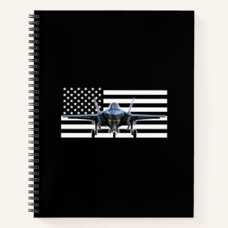 F-35 (Schwarze Flagge) Notizbuch