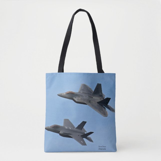 F-35 und F-22 Kampfjet (Vorderseite)