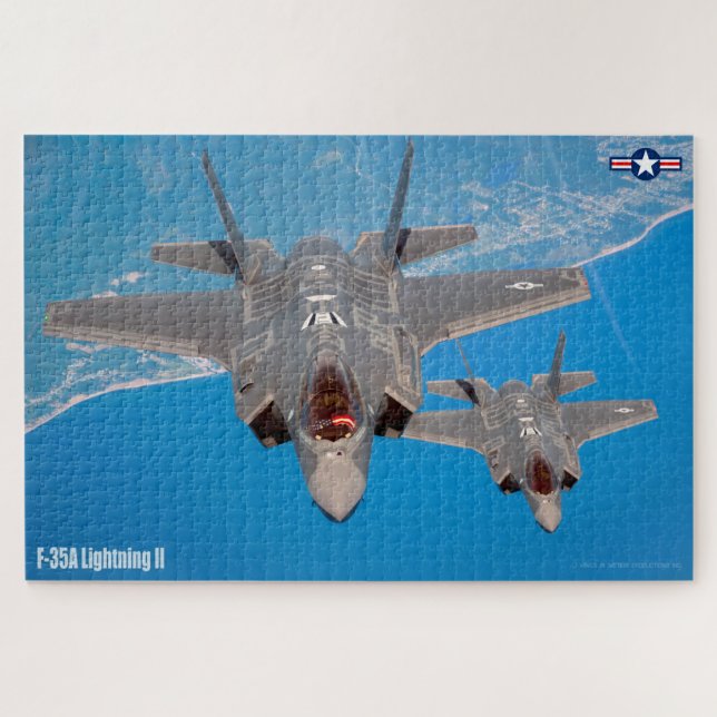 F-35A BELEUCHTUNG II (20x30 INCH) Puzzle (Horizontal)