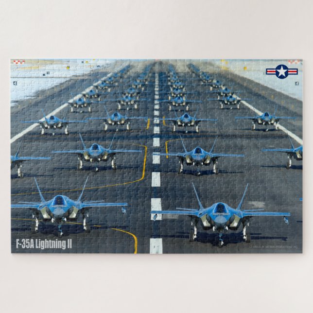 F-35A BELEUCHTUNG II (20x30 INCH) Puzzle (Horizontal)