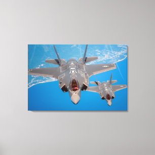 F-35A BELEUCHTUNG II 24x36 Leinwanddruck