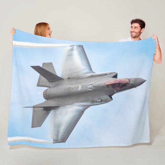 F-35A-BELEUCHTUNG II FLEECEDECKE (Beispiel)
