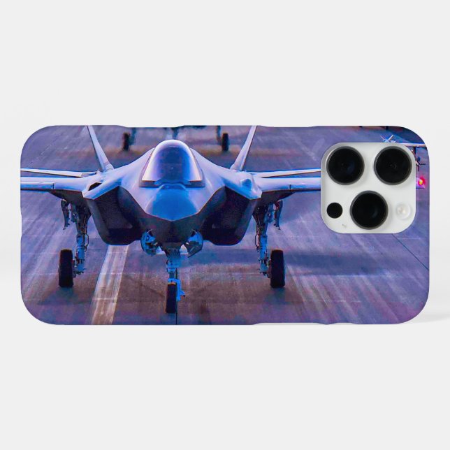 F-35A-BELEUCHTUNG II iPhone HÜLLE (Rückseite (Horizontal))