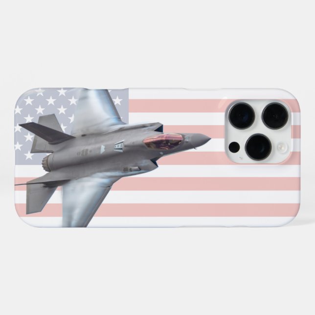 F-35A-BELEUCHTUNG II iPhone HÜLLE (Rückseite (Horizontal))