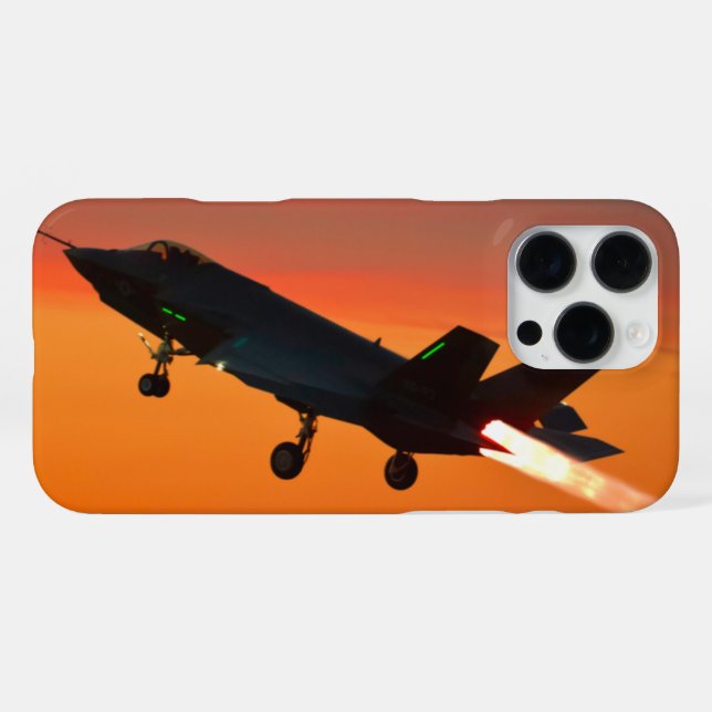F-35A-BELEUCHTUNG II iPhone HÜLLE (Rückseite (Horizontal))