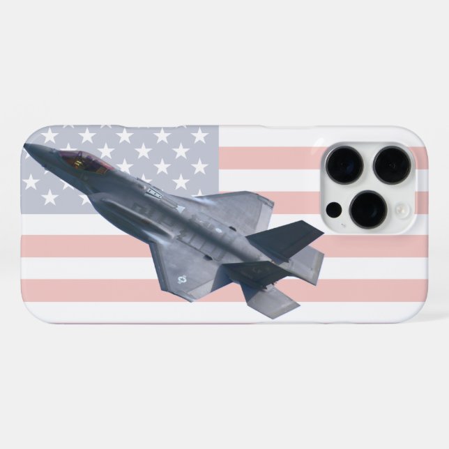 F-35A-BELEUCHTUNG II iPhone HÜLLE (Rückseite (Horizontal))