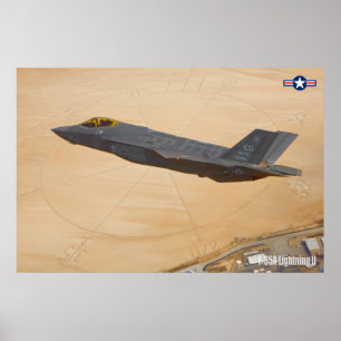 F-35A-BELEUCHTUNG II POSTER