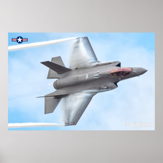 F-35A-BELEUCHTUNG II POSTER (Vorne)