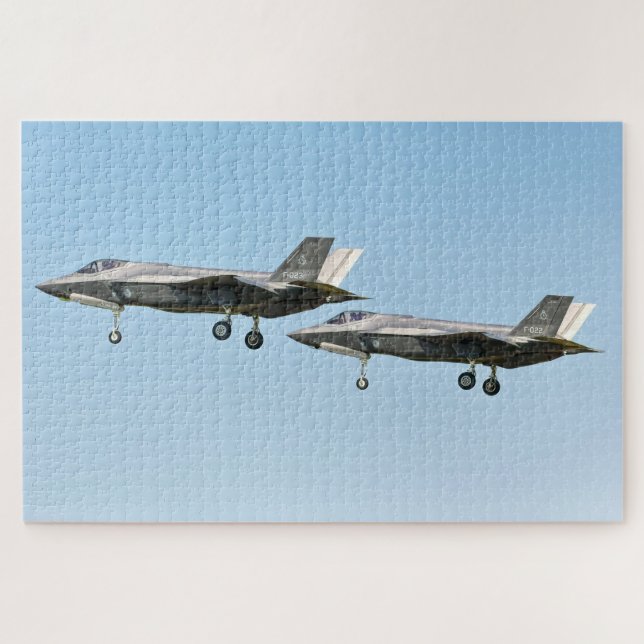 F-35A Lightning II Formationsflug Puzzle (Horizontal)