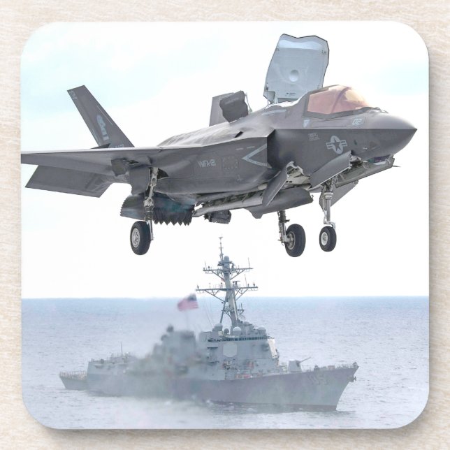 F-35B-BELEUCHTUNG II GETRÄNKEUNTERSETZER (Vorderseite)