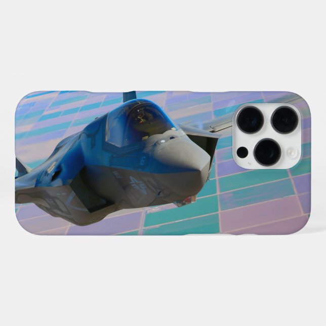 F-35B-BELEUCHTUNG II iPhone HÜLLE (Rückseite (Horizontal))