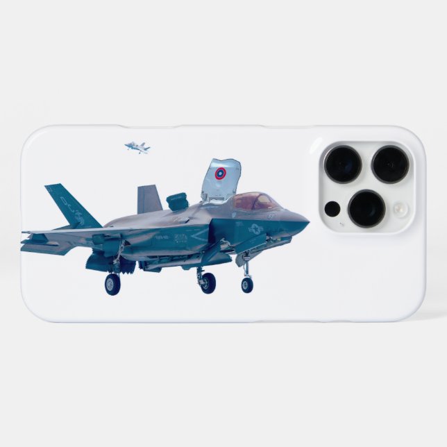 F-35B-BELEUCHTUNG II iPhone HÜLLE (Rückseite (Horizontal))
