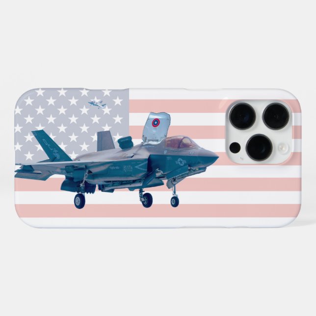 F-35B-BELEUCHTUNG II iPhone HÜLLE (Rückseite (Horizontal))