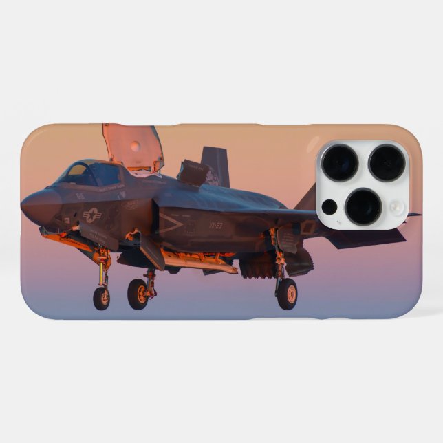 F-35B-BELEUCHTUNG II iPhone HÜLLE (Rückseite (Horizontal))