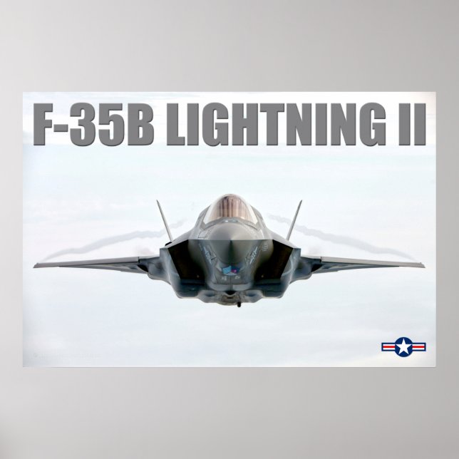 F-35B-BELEUCHTUNG II POSTER (Vorne)
