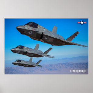 F-35B-BELEUCHTUNG II POSTER