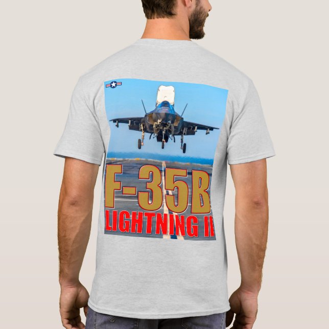 F-35B-BELEUCHTUNG II T-Shirt (Rückseite)