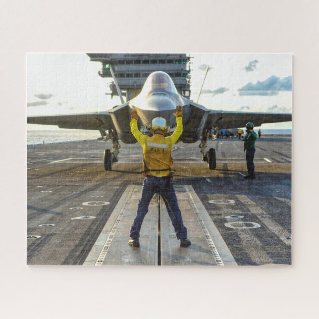 F-35C-BELEUCHTUNG II (16x20 INCH) Puzzle (Horizontal)