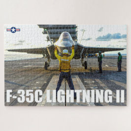 F-35C-BELEUCHTUNG II (20x30 INCH) Puzzle