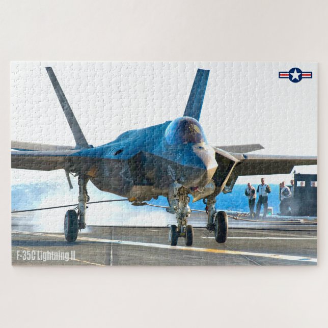 F-35C-BELEUCHTUNG II (20x30 INCH) Puzzle (Horizontal)