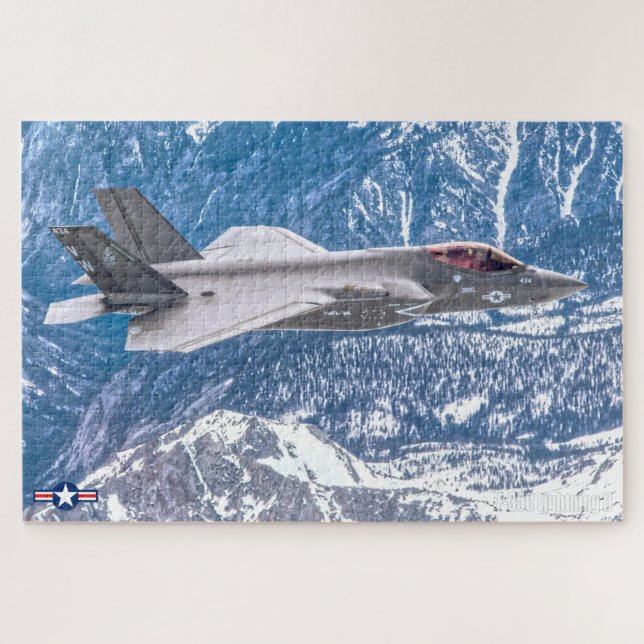 F-35C-BELEUCHTUNG II (20x30 INCH) Puzzle (Horizontal)