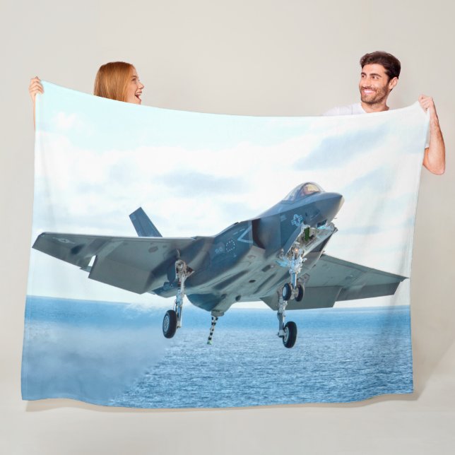 F-35C-BELEUCHTUNG II FLEECEDECKE (Beispiel)