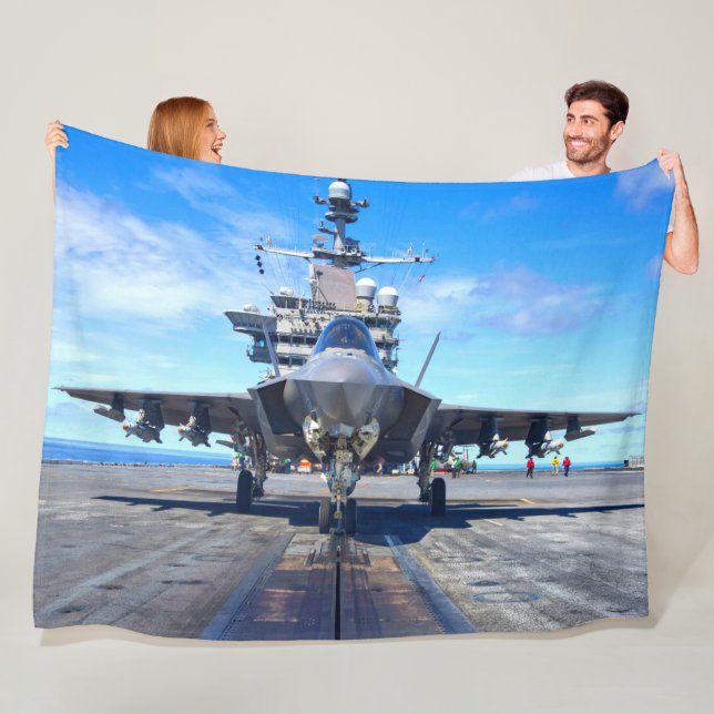 F-35C-BELEUCHTUNG II FLEECEDECKE (Beispiel)