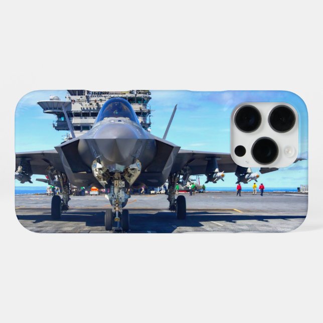 F-35C-BELEUCHTUNG II iPhone HÜLLE (Rückseite (Horizontal))