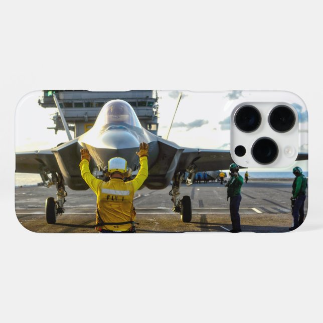 F-35C-BELEUCHTUNG II iPhone HÜLLE (Rückseite (Horizontal))