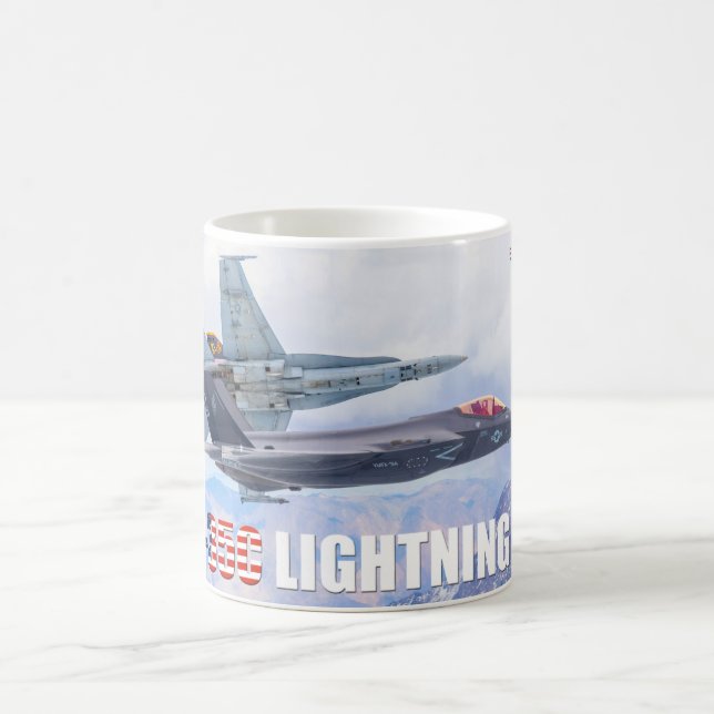 F-35C-BELEUCHTUNG II KAFFEETASSE (Mittel)
