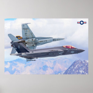 F-35C-BELEUCHTUNG II POSTER