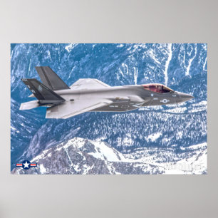 F-35C-BELEUCHTUNG II POSTER
