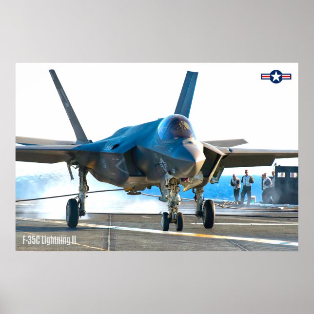 F-35C-BELEUCHTUNG II POSTER (Vorne)