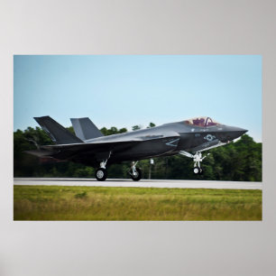 F-35C-Blitze II Poster