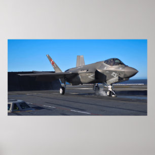 F-35C-Blitze II Poster