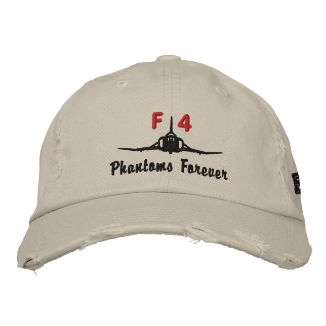 F-4 Golf Hat Bestickte Baseballkappe (Vorderseite)