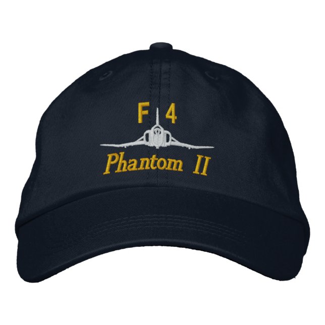 F-4 Golf Hat Bestickte Kappe (Vorderseite)