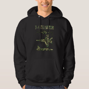 F 4 Phantom Fighter Jet Flugzeug Pilot Militärisch Hoodie