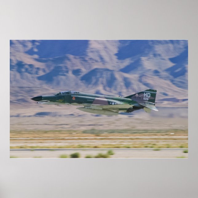 F-4 Phantom II Low Pass Poster (Vorne)